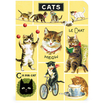 Vintage Cats Mini Notebooks (set of 3)