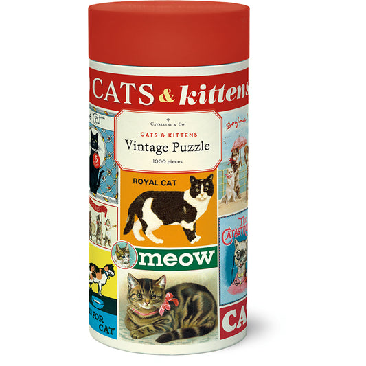 Cats & Kittens 1000 Piece Puzzle