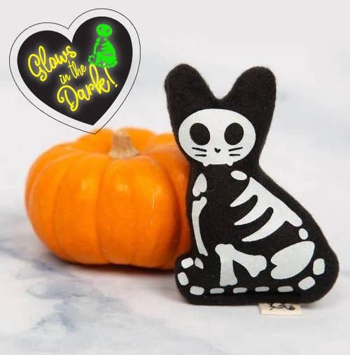 Skeleton Cat Catnip Cat Toy