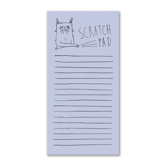 Scratch Pad Mad Cat Notepad