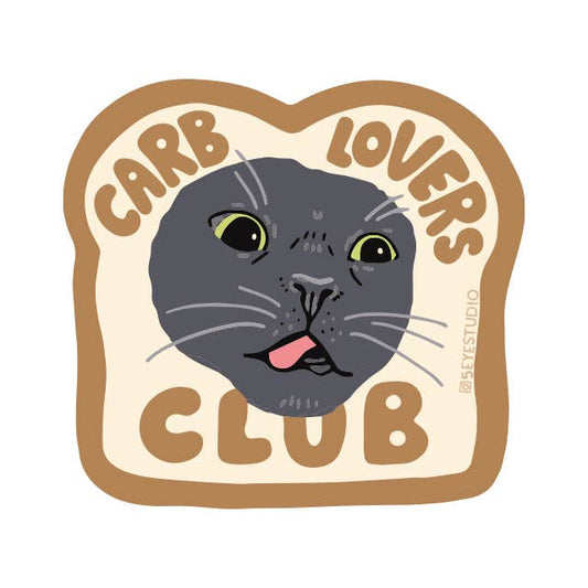 Carb Lovers Club Diecut Vinyl Sticker
