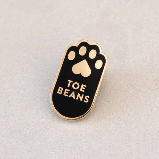 Toe Beans Enamel Pin