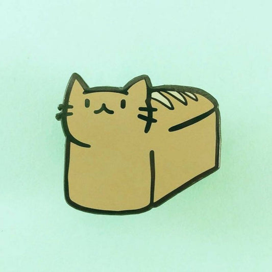 Loaf Cat Enamel Pin