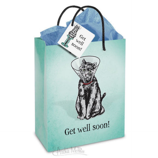 Get Well Soon Cat Gift Bag