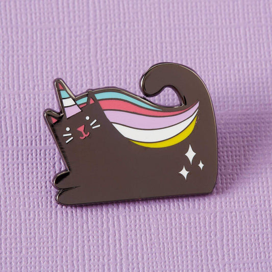 Unicat Unicorn Cat Enamel Pin