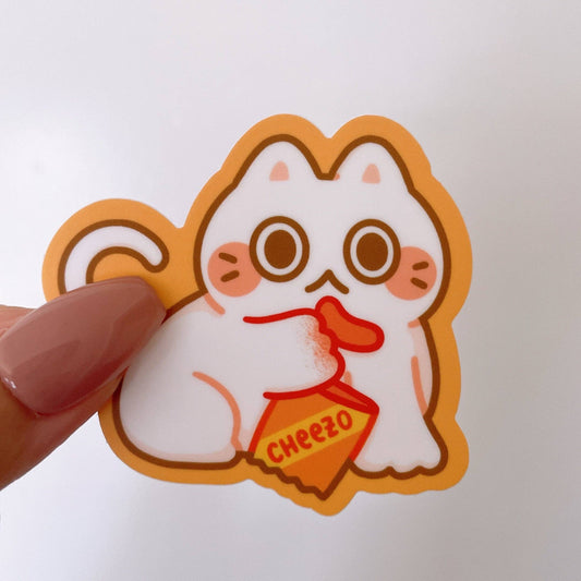 Cheezo Cat Sticker