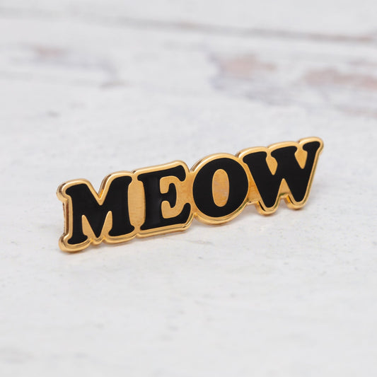 Meow Enamel Pin