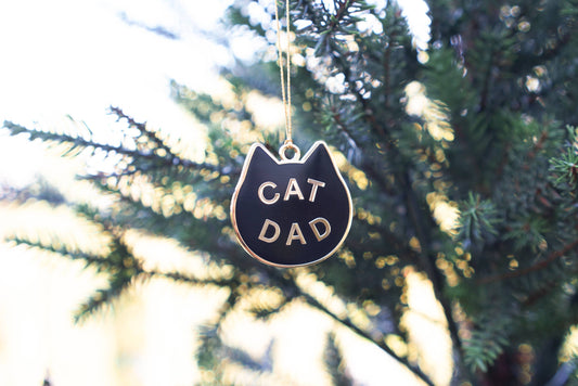 Cat Dad Ornament