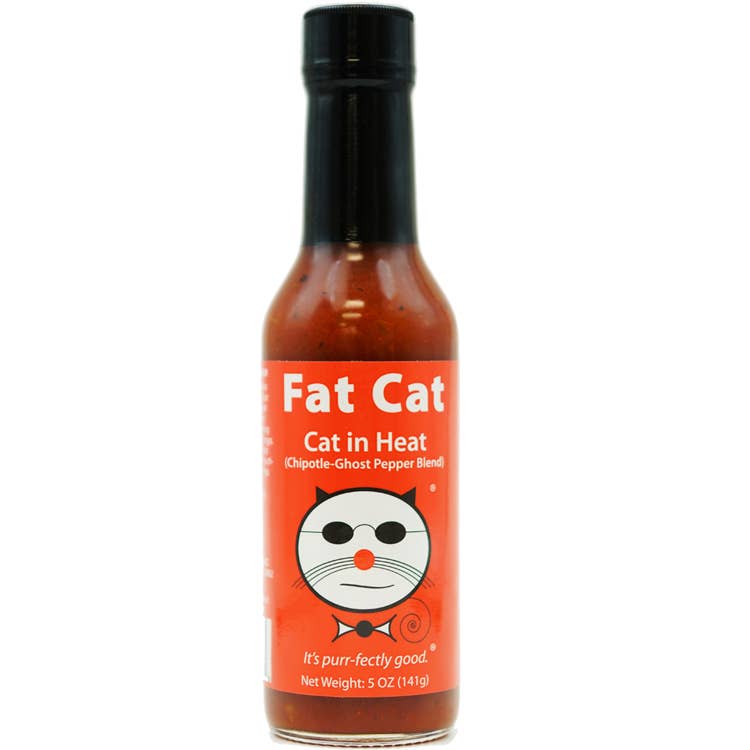 Fat Cat Hot Sauce - Cat In Heat