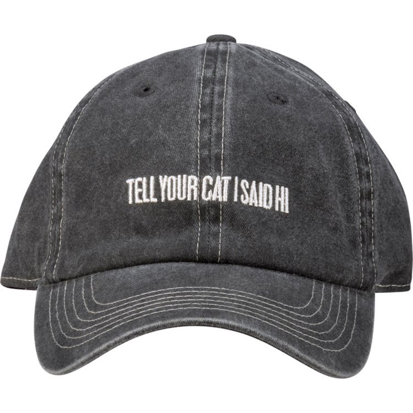 Tell Your Cat I Said Hi Baseball Cap Hat