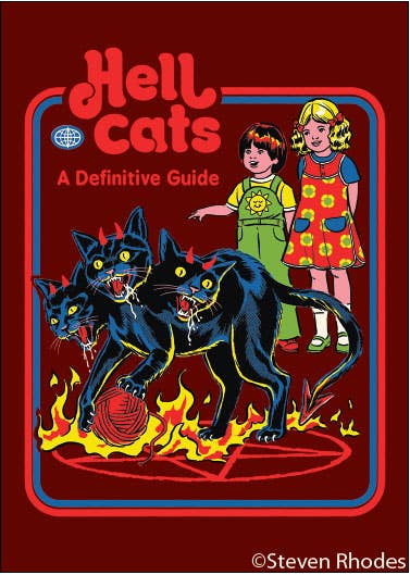 Hell Cats: A Definitive Guide Magnet