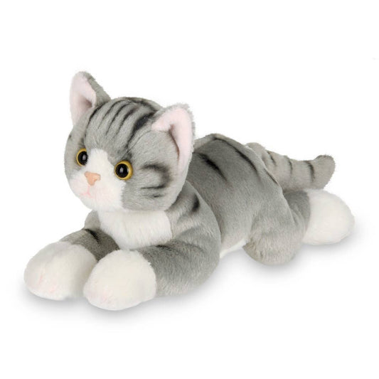 Lil' Socks the Gray Tabby Cat