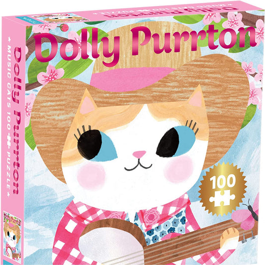 Music Cats - Dolly Purrton 100pc Puzzle