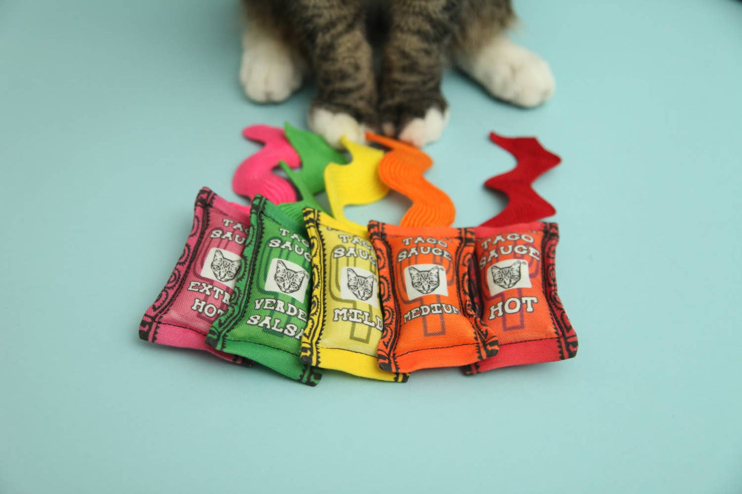 Taco Sauce Cat Toy