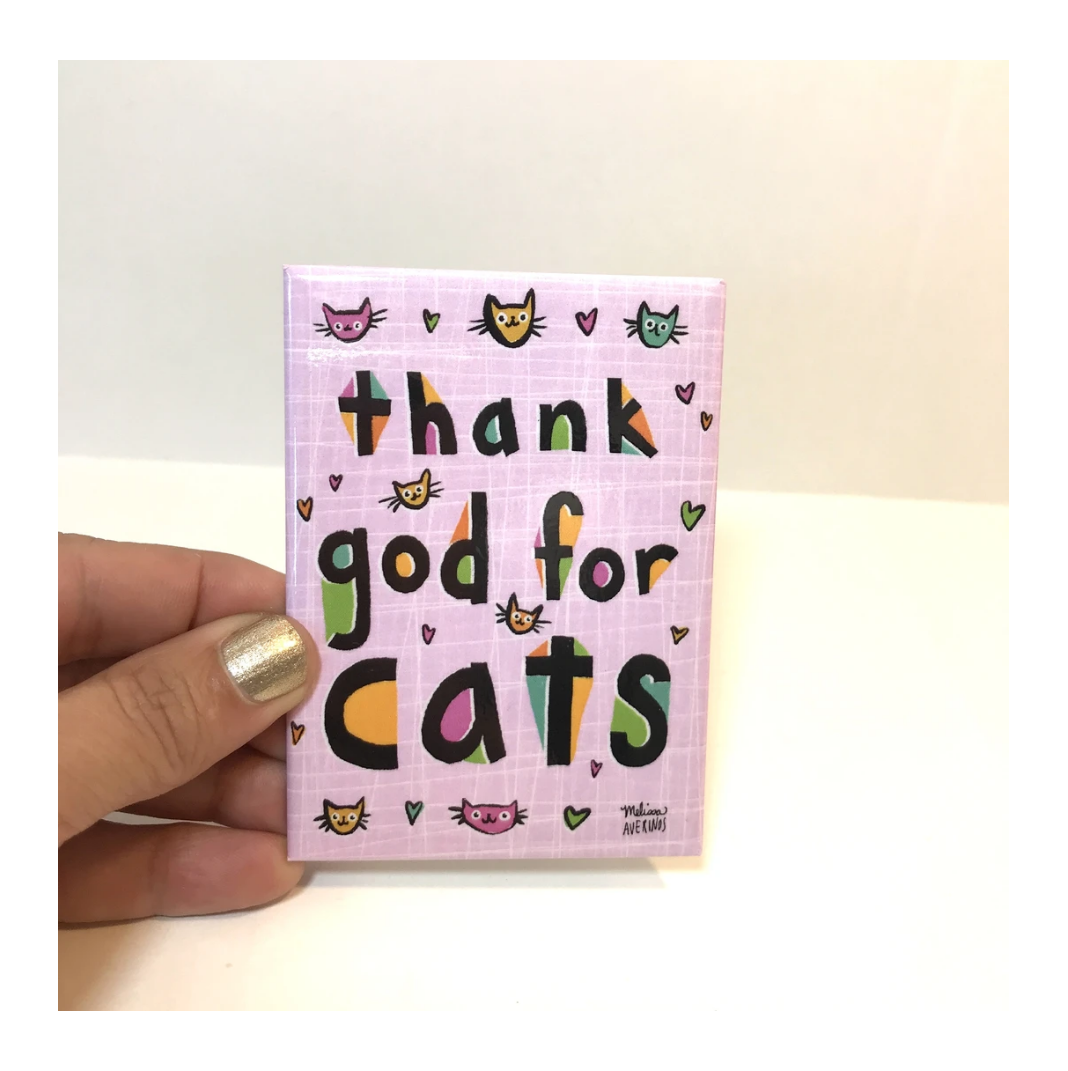 Thank God For Cats Magnet