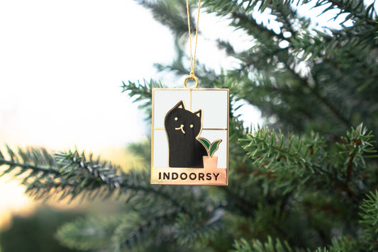 Indoorsy Cat Ornament