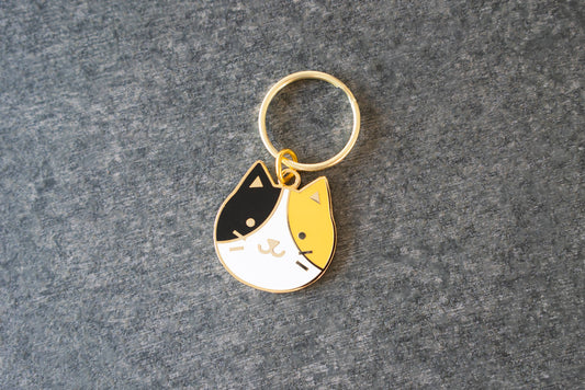 Calico Cat Keychain