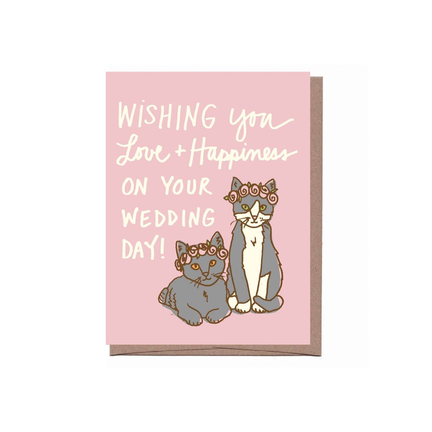 Wedding Kittens Cat Card