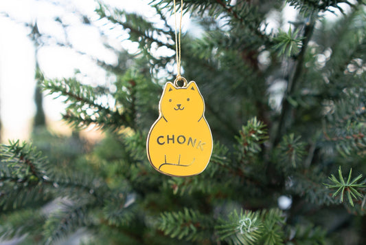 Chonk Cat Ornament