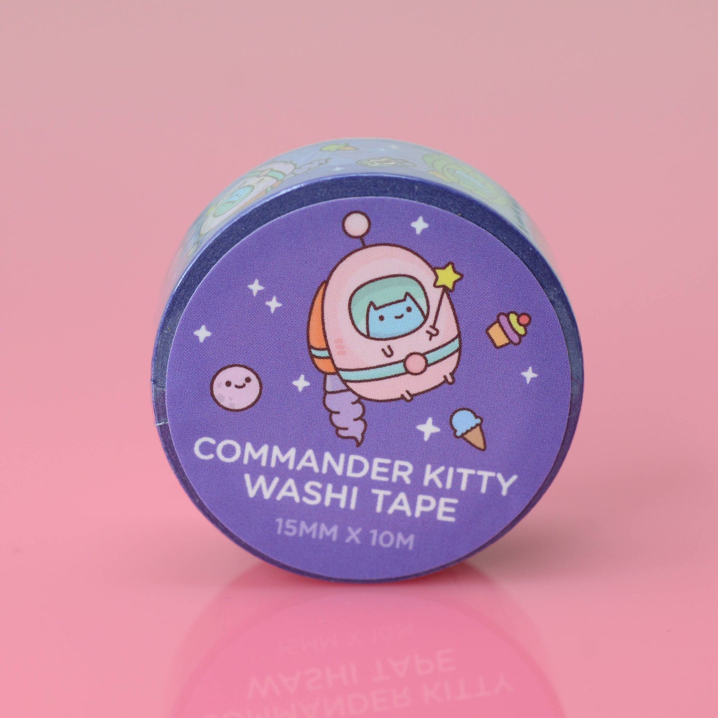 Commander Kitty Washi Tape