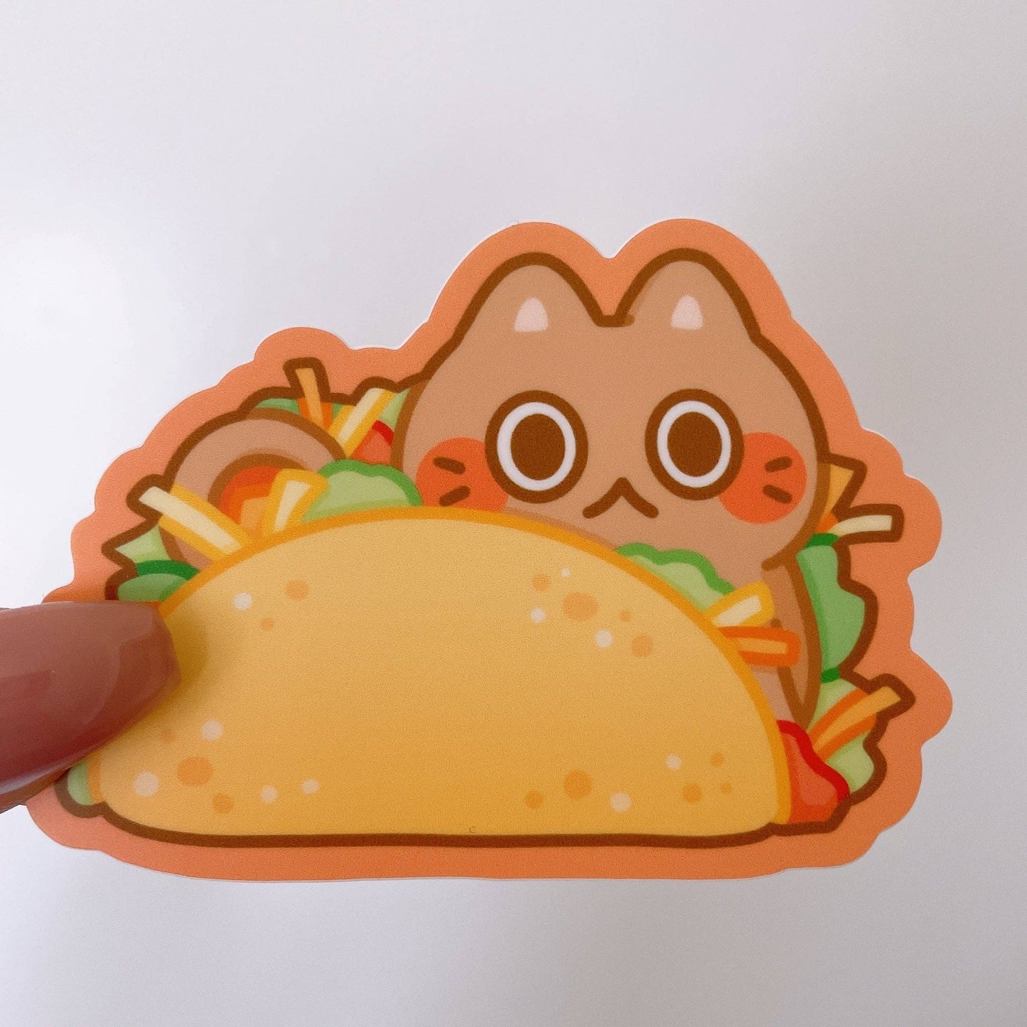 Taco Cat Sticker