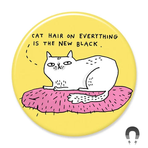 Cat Hair is the New Black Magnet