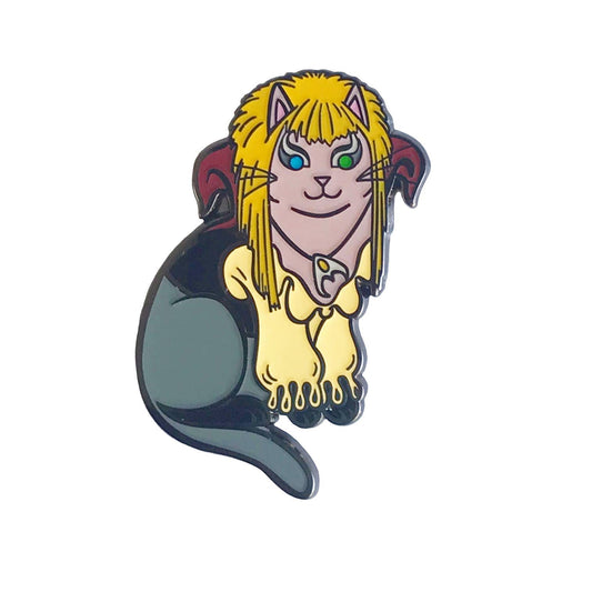 Jareth the Goblin King Cat Enamel Pin