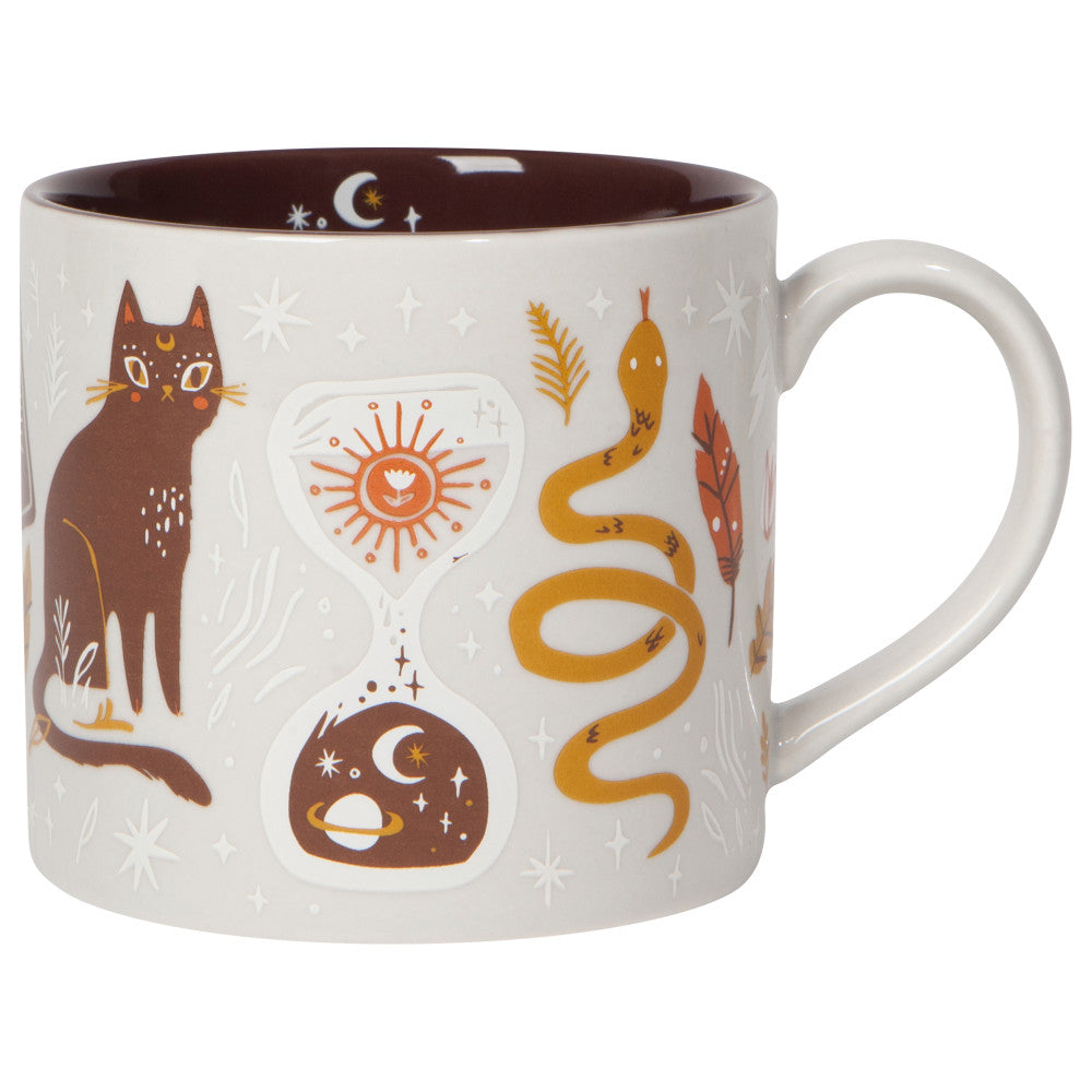 Spellbound Witchy Cat Mug in a Box (14oz)
