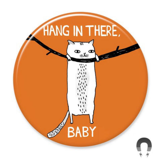Hang in There Baby Cat Magnet