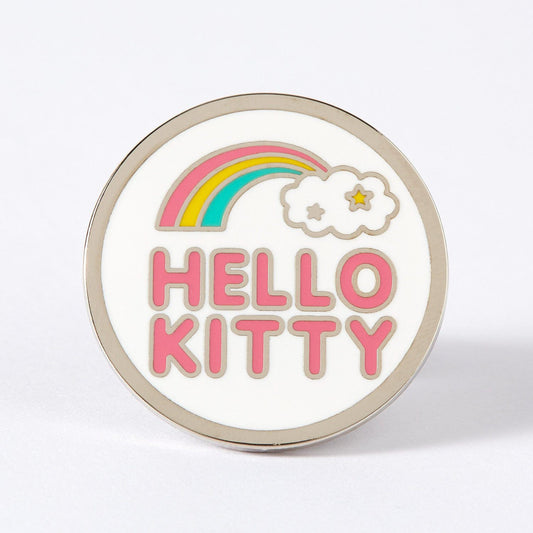 Hello Kitty Rainbow Cloud Enamel Pin