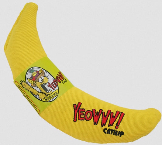 Yeowww! Banana Catnip Cat Toy