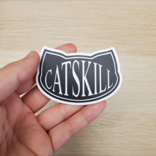 Catskill Cat Head Sticker