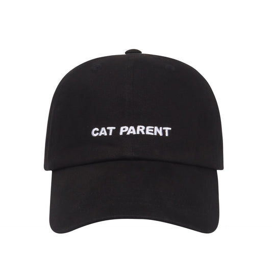 Cat Parent Embroidered Baseball Cap